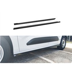 Side skirt extensions for Opel Combo E (K9) SHORT (L1 | Standard) 2018- ABS