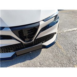 Front splitter for Alfa Romeo Junior I (966) 2024- | Black ABS Shiny