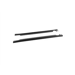 Side skirt extensions for Alfa Romeo Junior I (966) 2024- | Black ABS Shiny