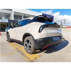 Side skirt extensions for Alfa Romeo Junior I (966) 2024- | Black ABS Shiny