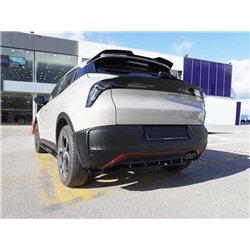 Rear bumper lip for Alfa Romeo Junior I (966) 2024- | Black ABS Shiny