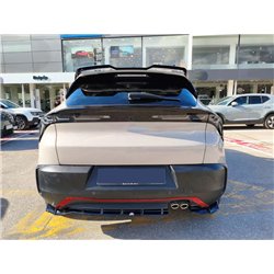 Rear bumper lip for Alfa Romeo Junior I (966) 2024- | Black ABS Shiny