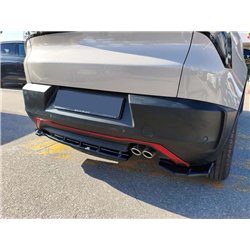 Rear bumper lip for Alfa Romeo Junior I (966) 2024- | Black ABS Shiny