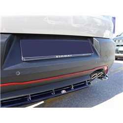 Rear bumper lip for Alfa Romeo Junior I (966) 2024- | Black ABS Shiny