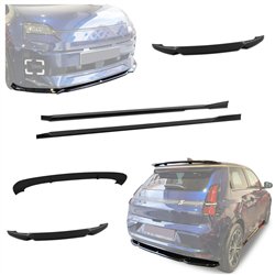 Spoiler kit Renault 5 E-Tech Electric Hatchback I 2025- Black Brown ABS PUR