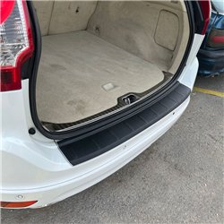Rear bumper trim for Volvo XC60 I (Y413 | D) FL 2013-2017 Black ABS Matte