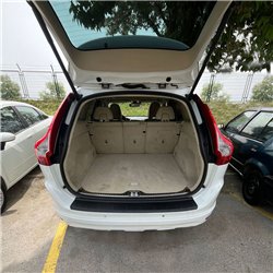 Rear bumper trim for Volvo XC60 I (Y413 | D) FL 2013-2017 Black ABS Matte