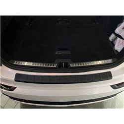 Rear bumper trim for Volvo XC90 II (V526 | L) 2015- Black ABS plastic Matte