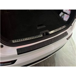 Rear bumper trim for Volvo XC90 II (V526 | L) 2015- Black ABS plastic Matte
