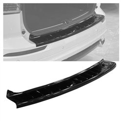Rear bumper trim for Volvo XC60 II (V426 | U) 2017- Black ABS plastic Shiny