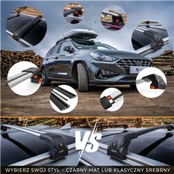 Bagażnik dachowy do Audi Q3 II 2018- | Aluminium plastik