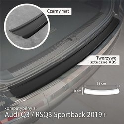 Listwa tylnego zderzaka Audi Q3 Sportback Coupe II 2019-2025 | ABS