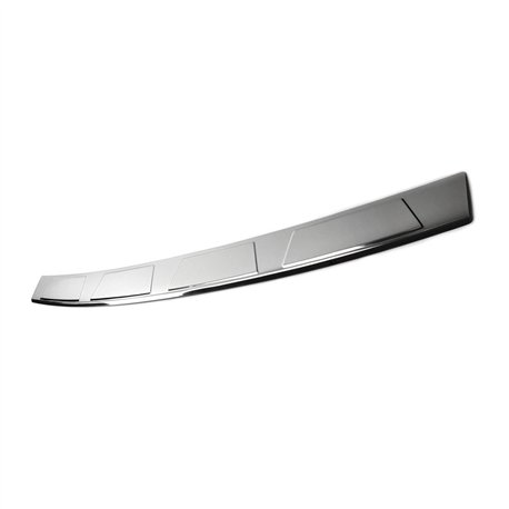 Rear bumper trim for Audi Q3 Sportback Coupe II (F3) 2019- | Chrome steel