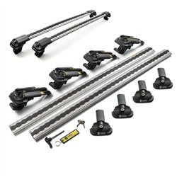 Bagażnik dachowy Mitsubishi Airtrek I 2001-2007 | Aluminium plastik