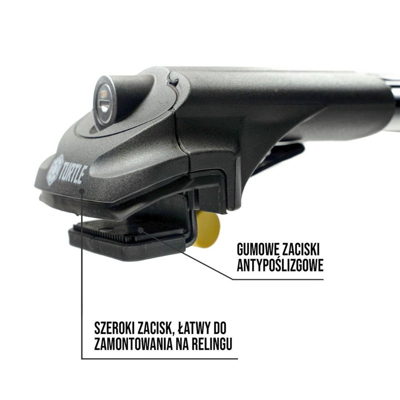 Bagażnik dachowy Suzuki Grand Vitara II 5D 2005-2015 | Aluminium plastik