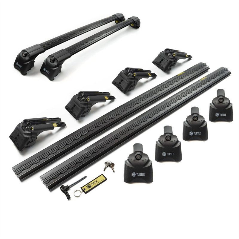 Bagażnik dachowy do Mercedes EQA (H243) 2021- | Aluminium plastik