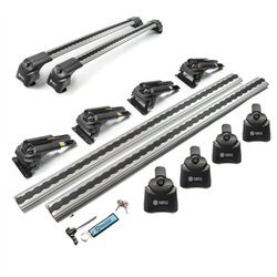 Bagażnik dachowy do Honda CR-V II 2002-2006 | Aluminium plastik