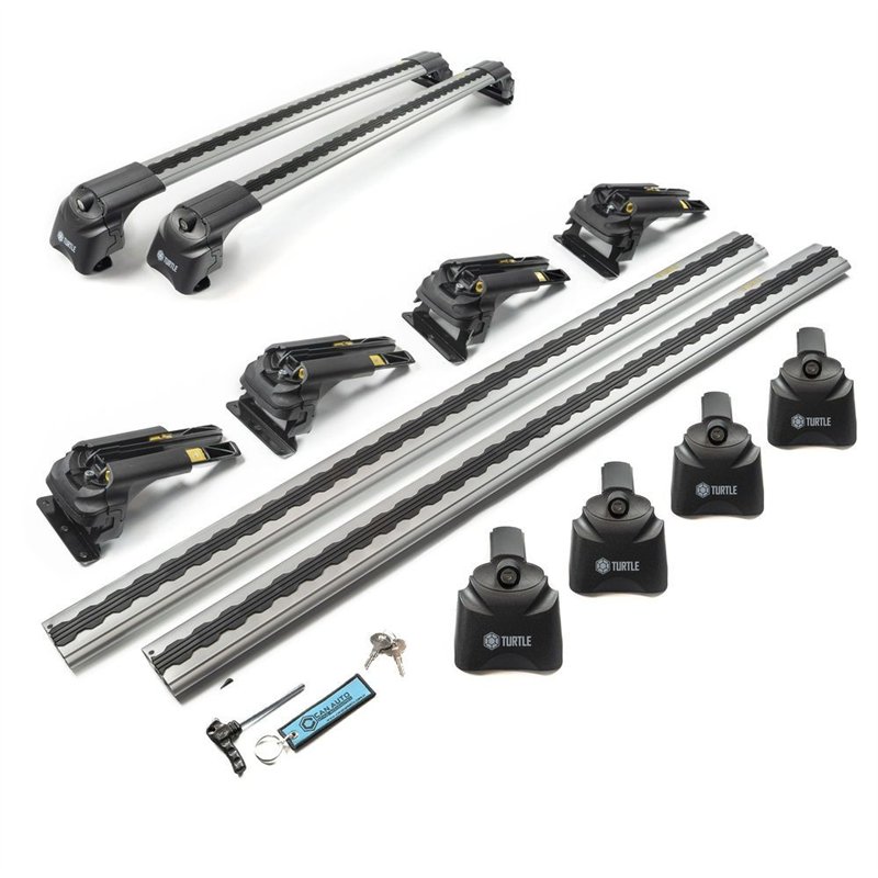 Bagażnik dachowy do Honda CR-V II 2002-2006 | Aluminium plastik