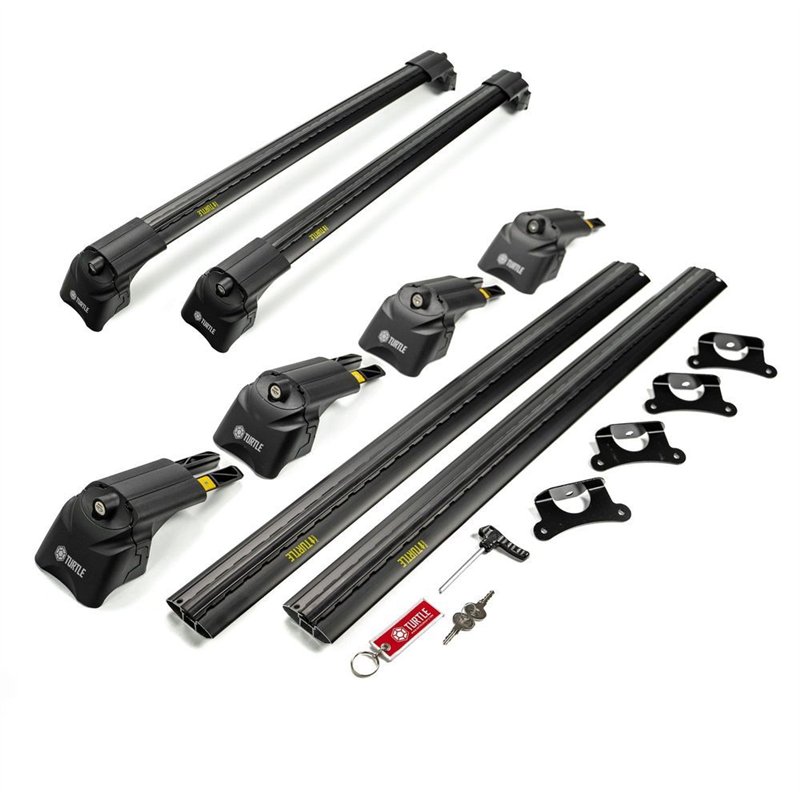 Bagażnik dachowy do Jeep Compass II 2017-2025 Aluminium plastik
