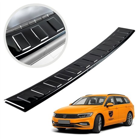 Rear bumper trim Volkswagen VW Passat Variant Station Wagon VIII Kombi 2014