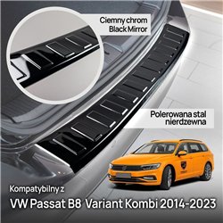 Rear bumper trim Volkswagen VW Passat Variant Station Wagon VIII Kombi 2014