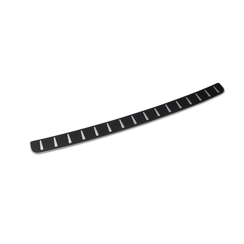 Rear bumper trim KIA Sportage V PRE-FL 2022-2025 Black Silver steel carbon-