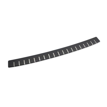 Rear bumper trim KIA Sportage V PRE-FL 2022-2025 Black Silver steel carbon-
