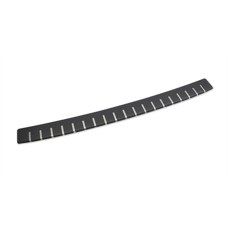Rear bumper trim KIA Sportage V PRE-FL 2022-2025 Black Silver steel carbon-