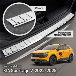 Listwa tylnego zderzaka do KIA Sportage V PRE-FL 2022-2025 | stal