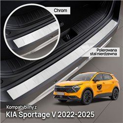 Listwa tylnego zderzaka do KIA Sportage V PRE-FL 2022-2025 | stal