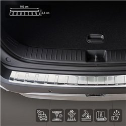 Listwa tylnego zderzaka do KIA Sportage V PRE-FL 2022-2025 | stal