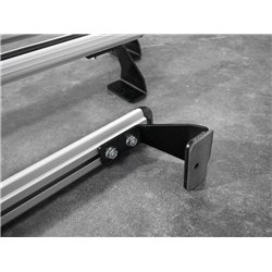 Roof rack for Opel Vivaro A (X83) 2001-2014 | Heavy Duty Silver Aluminum