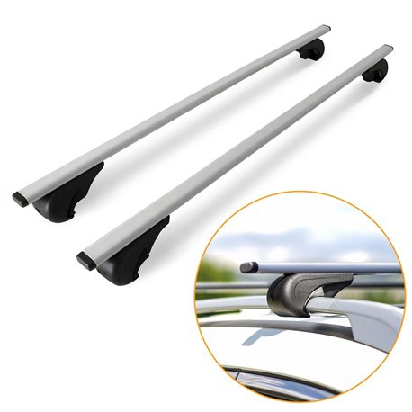 Roof rack for Nissan Primastar I (F4/J4) 2002-2015 | Solidbar Alpha V1 Lite