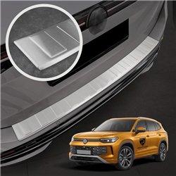 Rear bumper trim for Volkswagen VW Tayron I (R4) 2025- | Silver steel
