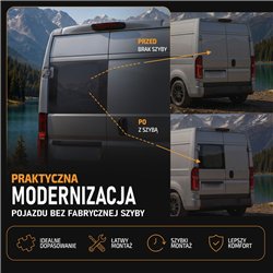 twin rear doors Volkswagen VW e-Crafter I Cargo MEDIUM 2