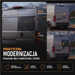 twin rear doors Volkswagen VW e-Crafter I Cargo MEDIUM