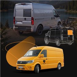 twin rear doors Volkswagen VW e-Crafter I Cargo MEDIUM