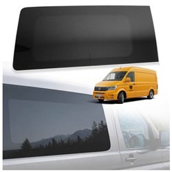 Sliding door right fixed side window Volkswagen VW e-Crafter I Cargo MEDIUM