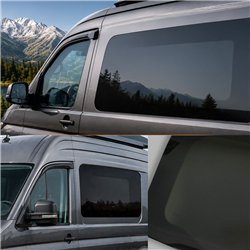 Sliding door right fixed side window Volkswagen VW e-Crafter I Cargo MEDIUM