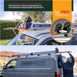 Tuba transportu rur Volkswagen VW e-Crafter I LONG L3H2 / L3H3 L4H3 L5H3 L5