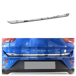 Rear tailgate edge trim for Volkswagen VW T-Roc Cabrio I 2020- | steel