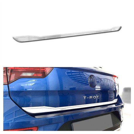 Rear tailgate edge trim for Volkswagen VW T-Roc Cabrio I 2020- | steel