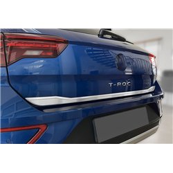 Rear tailgate edge trim for Volkswagen VW T-Roc Cabrio I 2020- | steel