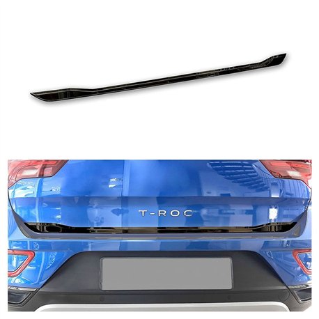 Rear tailgate edge trim for Volkswagen VW T-Roc Cabrio I 2020- | steel