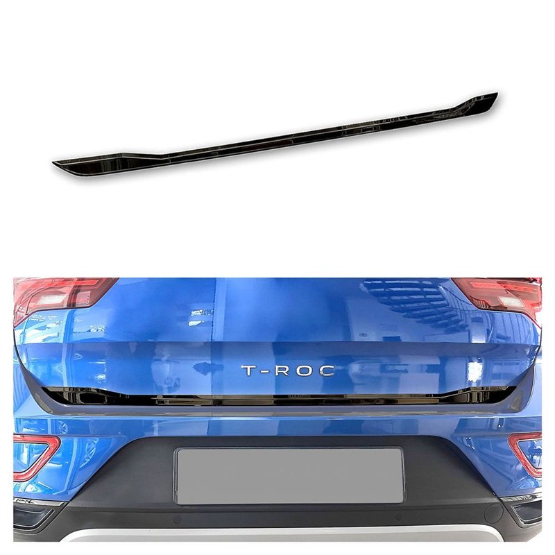 Rear tailgate edge trim for Volkswagen VW T-Roc Cabrio I 2020- | steel