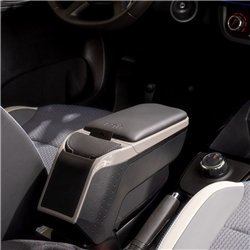 Podłokietnik na konsol Volkswagen VW T-Roc Cabrio I 2D 2020- Czarny Szary A