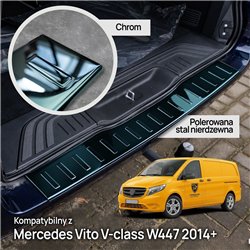 Listwa tylnego zderzaka do Mercedes Vito (W447) 2014- | stal