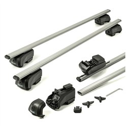 Roof rack for Audi Q3 II (F3) 2018-2025 | Solidbar Beta V2 Lite Steel