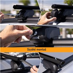 Bagażnik dachowy do Audi Q3 II (F3) 2018-2025 | Boldbar Beta V2