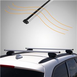 Roof rack for Audi Q3 II (F3) 2018-2025 | Boldbar Beta V2 Lite Aluminum